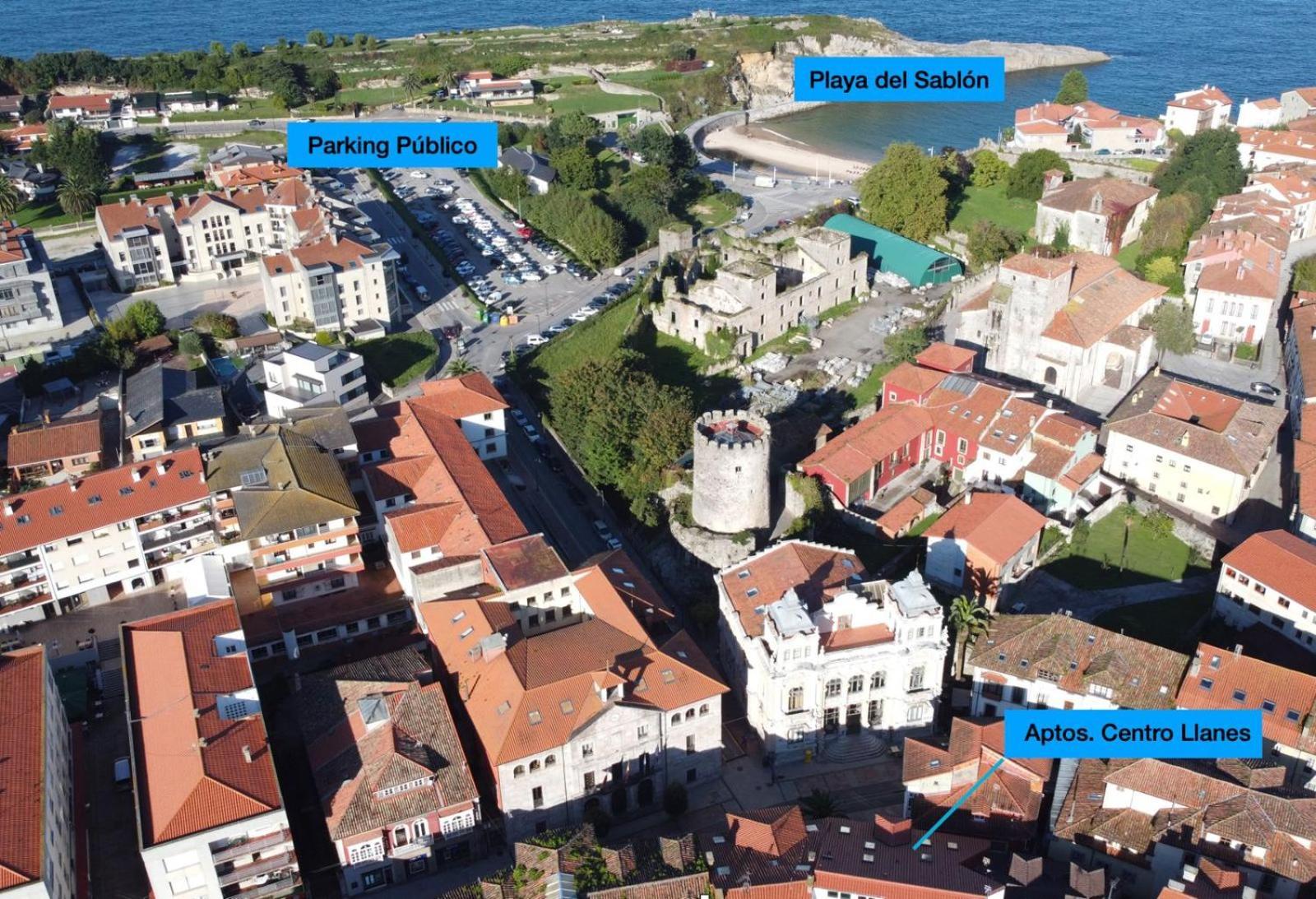 Apartamentos Centro Лянес Екстериор снимка